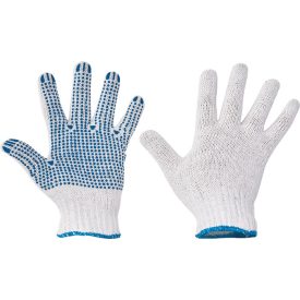 Protective gloves thread spotted 10/xl