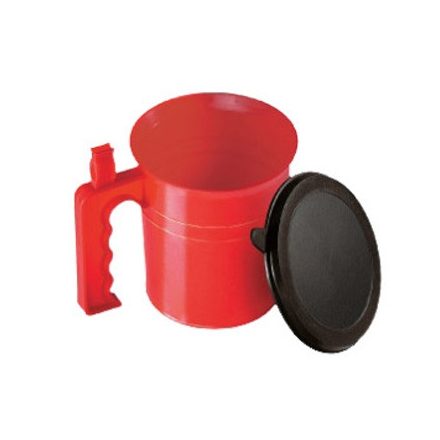 Handles with plastic top