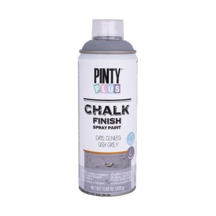 Pinty plus chalk chalk paint spray ash grey 400 ml