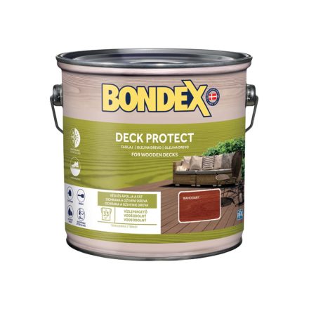 Bondex deck protect faolaj mahagóni 2.5 l