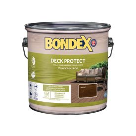 Bondex deck protect wood oil walnut brown 2.5 l