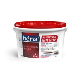 Héra interior wall paint matt white 4 l
