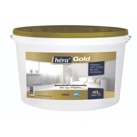 Héra gold indoor wall paint 4 l