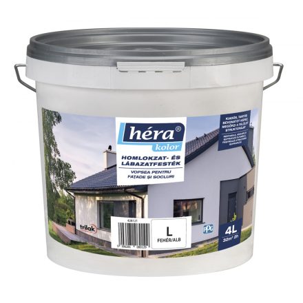 Héra façade and plinth paint dark brown 4 l