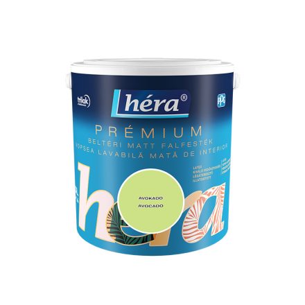 Héra premium interior wall paint avocado 2.5 l