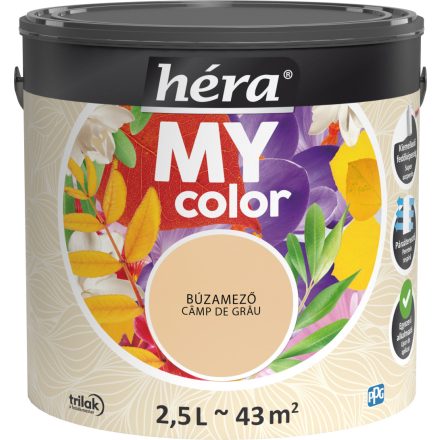 Héra my color beltéri falfesték búzamező 2.5 l