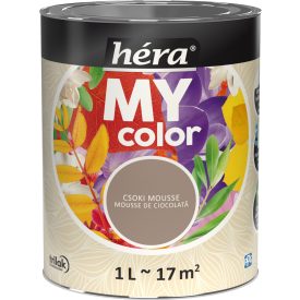 Héra premium interior wall paint chocolate mousse 1 l
