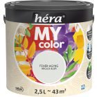 Héra my color beltéri falfesték fehér agyag 2.5 l
