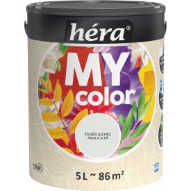 Héra my color beltéri falfesték fehér agyag 5 l