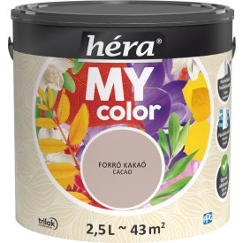 Héra my color beltéri falfesték forró kakaó 2.5 l