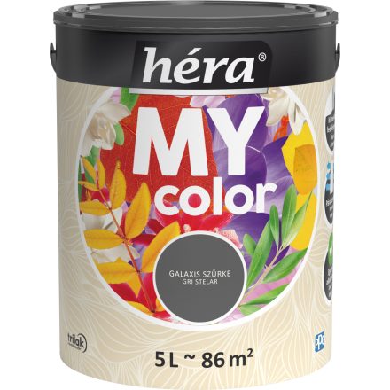 Héra my color beltéri falfesték galaxis szürke 5 l