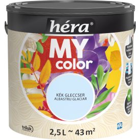 Héra my color beltéri falfesték kék gleccser 2.5 l