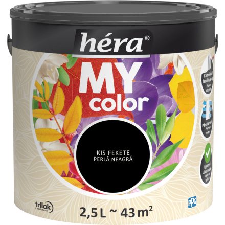 Héra premium interior wall paint small black 2.5 l
