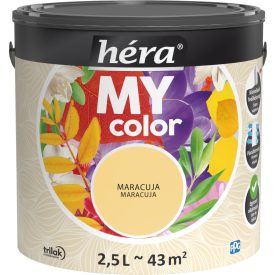 Héra premium interior wall paint passion fruit 2.5 l