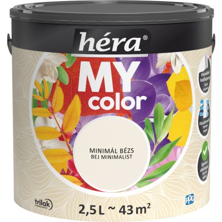 Héra my color beltéri falfesték minimál bézs 2.5 l