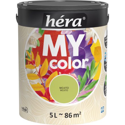 Héra my color beltéri falfesték mojito 2.5 l