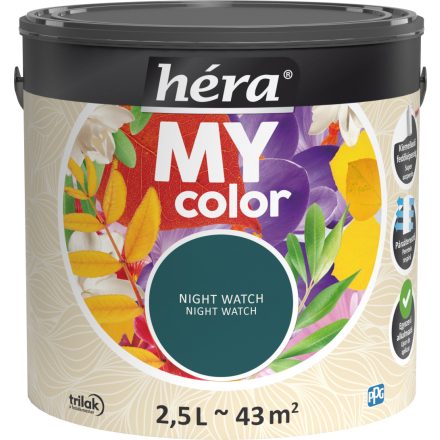 Héra premium interior wall paint night watch 2.5 l