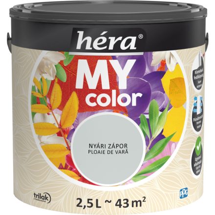 Héra my color beltéri falfesték nyári zápor 2.5 l