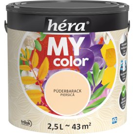Héra my color beltéri falfesték púderbarack 2.5 l