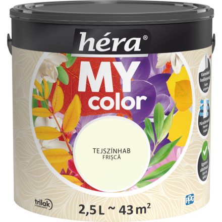 Héra premium interior wall paint whipped cream 2.5 l