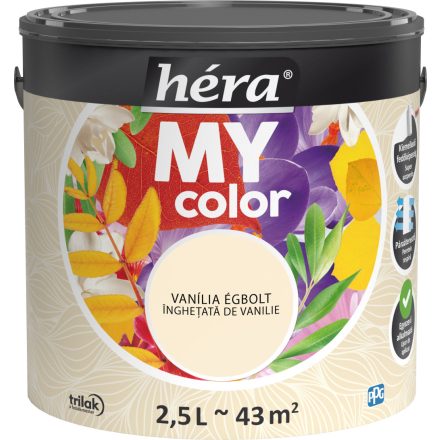 Héra my color beltéri falfesték vanília égbolt 2.5l