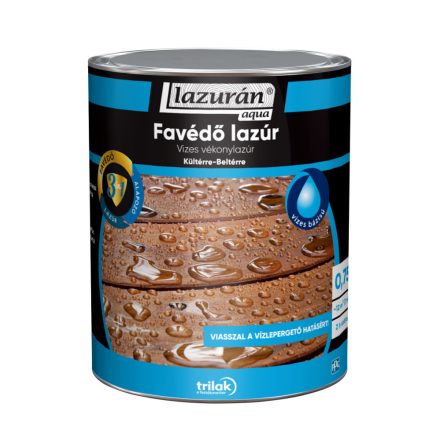 Lazurán aqua favédő lazúr 3 in 1 cédrus 0.75 l