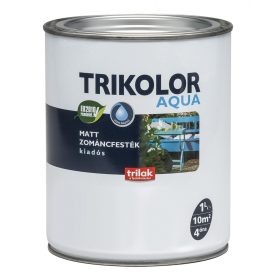 Trikolor aqua matt enamel paint black 1 l