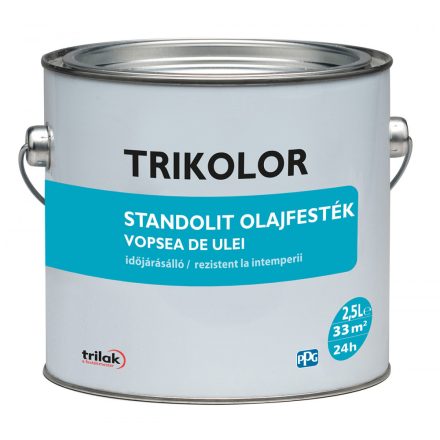 Trikolor standolit olajfesték 100 fehér 2.5 l