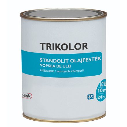 Trikolor standolit olajfesték 200 szürke 0.75 l