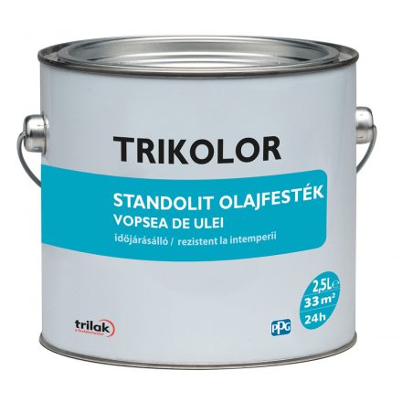 Trikolor standolit oil paint 200 grey 2.5 l