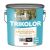 Trikolor silk gloss fence paint jet black 2.5 l