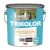 Trikolor silk gloss fence paint chocolate brown 2.5 l