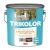 Trikolor silk gloss fence paint chestnut brown 2.5 l