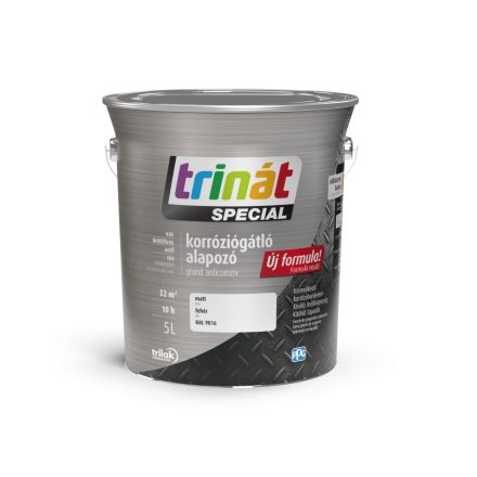 Trinát special korróziógátló alapozó fehér 5 L