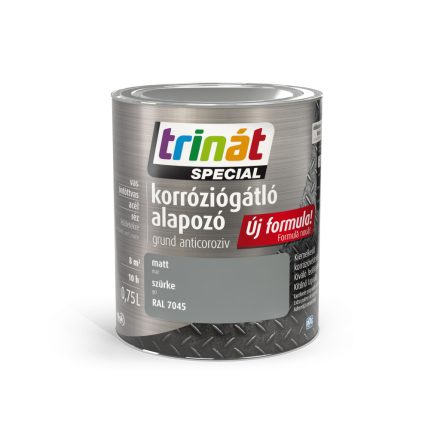 Trinát special korróziógátló alapozó szürke 0.75L