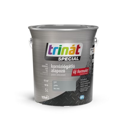 Trinát special korróziógátló alapozó szürke 5 L
