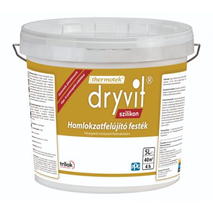 Thermotek dryvit homlokzatfelújító festék fehér 5 l