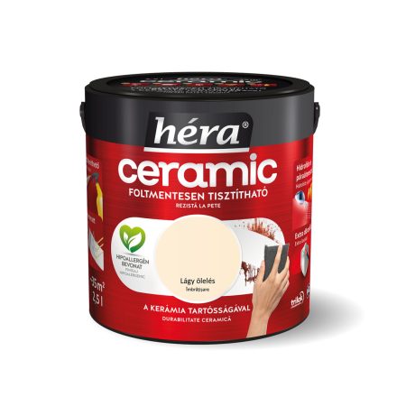 Héra ceramic stain resistant indoor wall paint soft hug 2.5 l