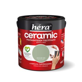   Héra ceramic foltálló beltéri falfesték minimál zöld 2.5 l