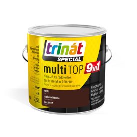   Trinát multitop 9in1 zománcfesték csokoládébarna [ral8017] 2.5 l