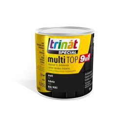 Trinát multitop 9in1 zománcfesték fekete [ral9005] 0.75 l