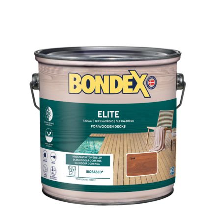 Bondex elite wood oil teak 2.5 l