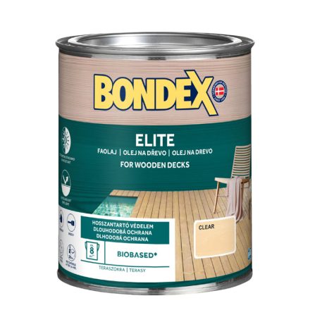 Bondex elite faolaj színtelen 0.75 l