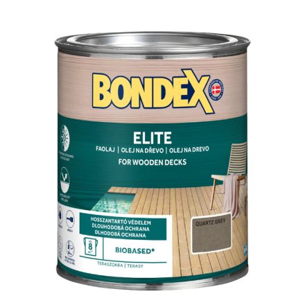 Bondex elite faolaj szürke 0.75 l