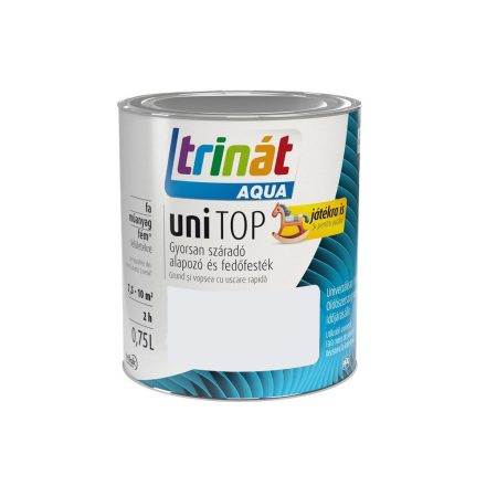 Trinát aqua unitop enamel paint chocolate brown [ral 8017] 0.75 l