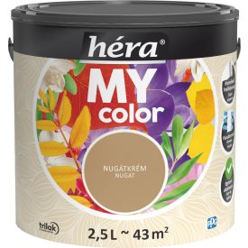 Héra my color beltéri falfesték nugátkrém 2.5 l