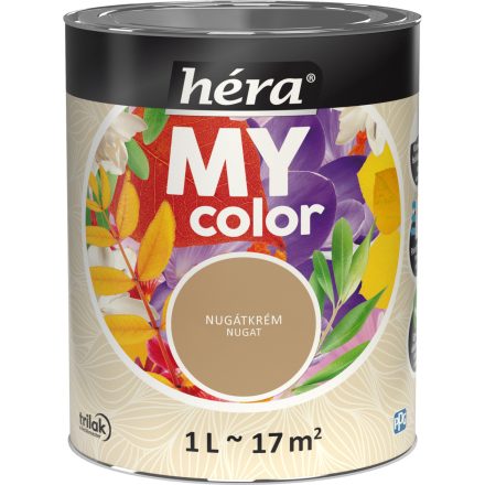 Héra my color beltéri falfesték nugátkrém 1 l