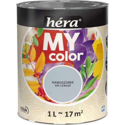 Héra my color beltéri falfesték hamuszürke 1 l