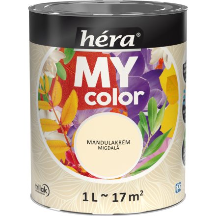 Héra my color beltéri falfesték mandulakrém 1 l