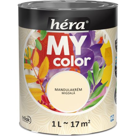 Héra my color beltéri falfesték mandulakrém 1 l